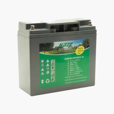 hzy-ev12-18 haze gel battery 12v 18ah