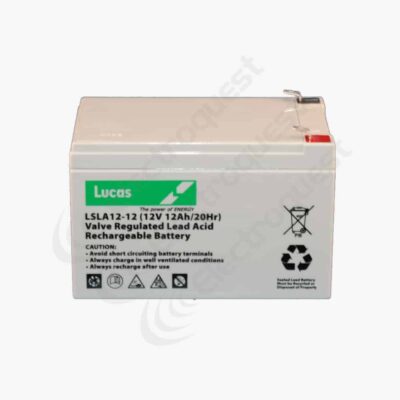 LSLA12-12 Lucas Sealed Lead Acid Battery 12V 12Ah