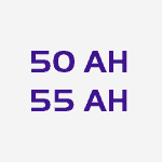 50 Ah - 55 Ah