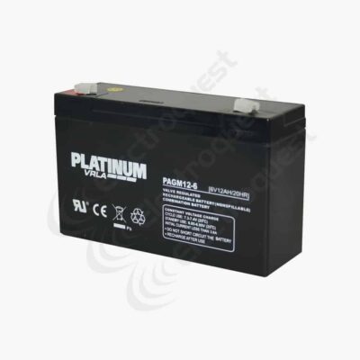 PAGM12-6 Platinum Toy Car and Bike Battery 6 Volt 12 Amp (HGL12-6)
