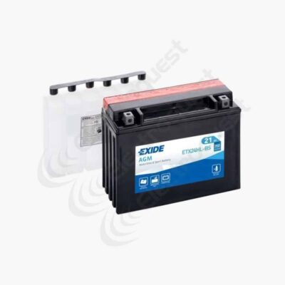 EXIDE ETX24HL-BS 12V Motorcycle Battery YTX24HL-BS