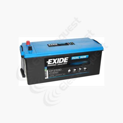 Exide EP2100 Dual AGM Battery 12v 240Ah
