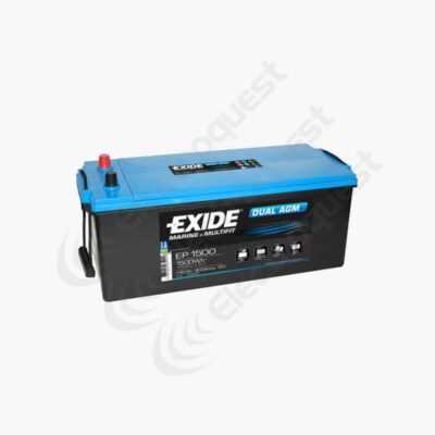 Exide EP1500 Dual AGM Battery 12v 180Ah