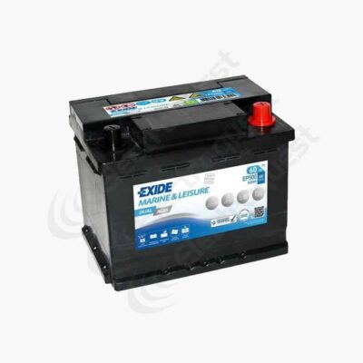 Exide EP500 Dual AGM Battery 12v 60Ah