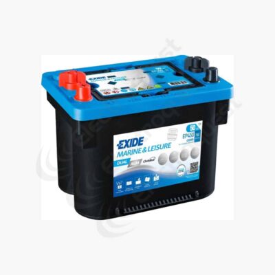Exide EP450 Dual AGM Battery 12v 50Ah