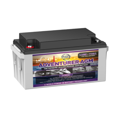 Leoch LAGM110LL Adventurer Low Height AGM Deep Cycle Leisure Battery 12V 110AH