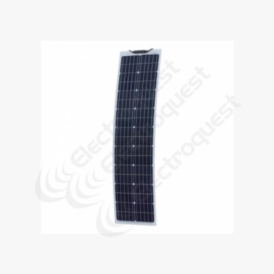 80w narrow reinforced semi flexible solar panel