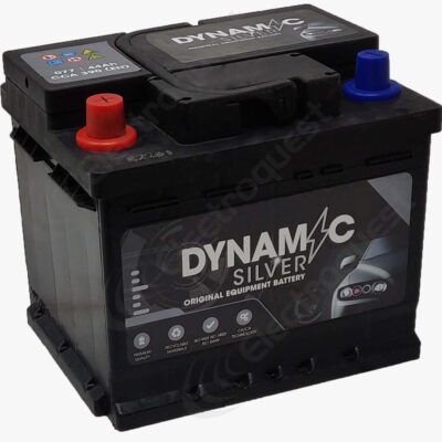 077DS Dynamic Silver Car Battery 44ah 380cca
